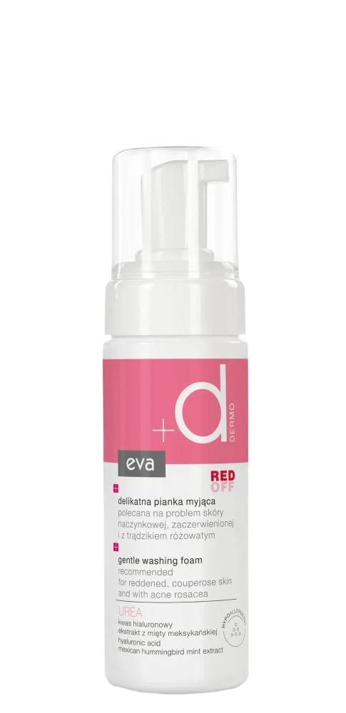 EVA DERMO RED OFF Delikatna pianka myjąca